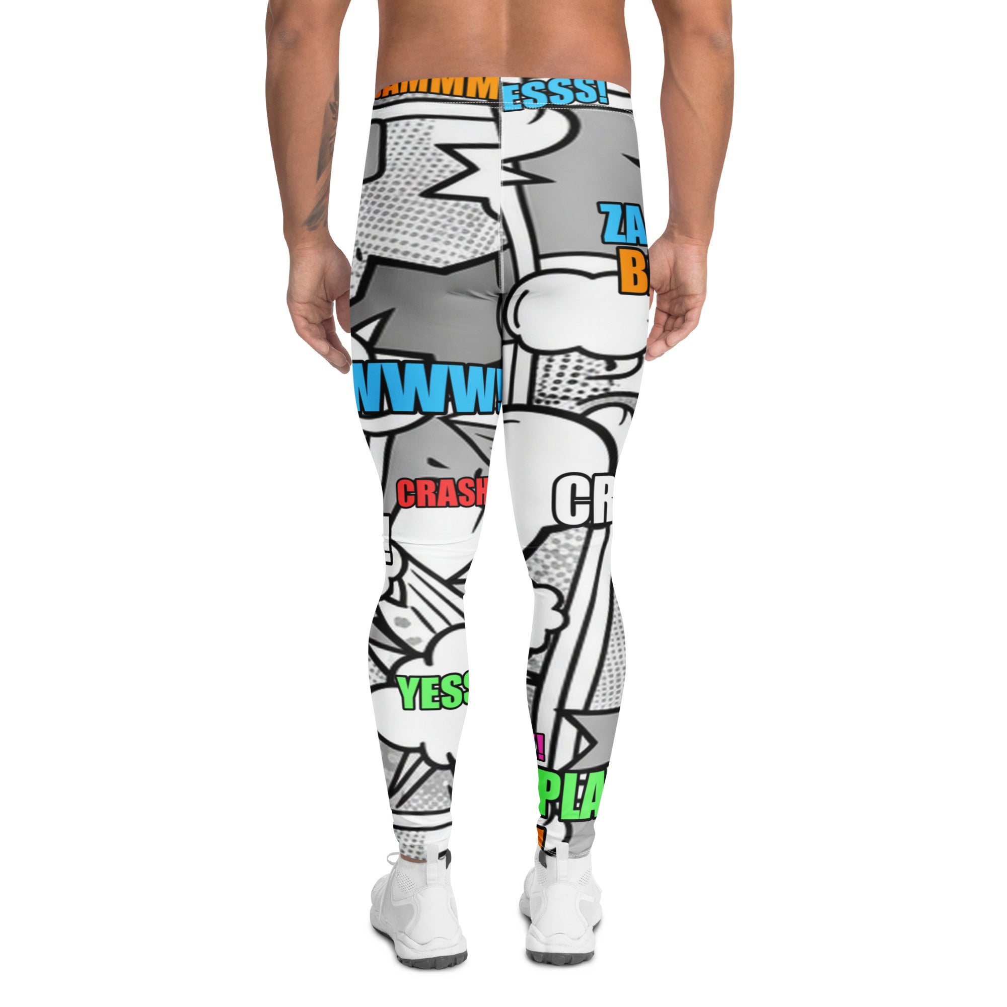 Comic Pop Monochrome Meggings | GearBunch