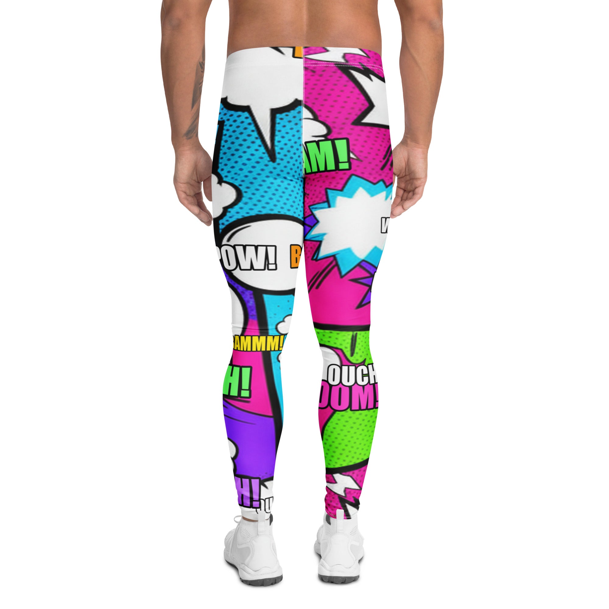 Comic Pop Neon Pink Meggings | GearBunch