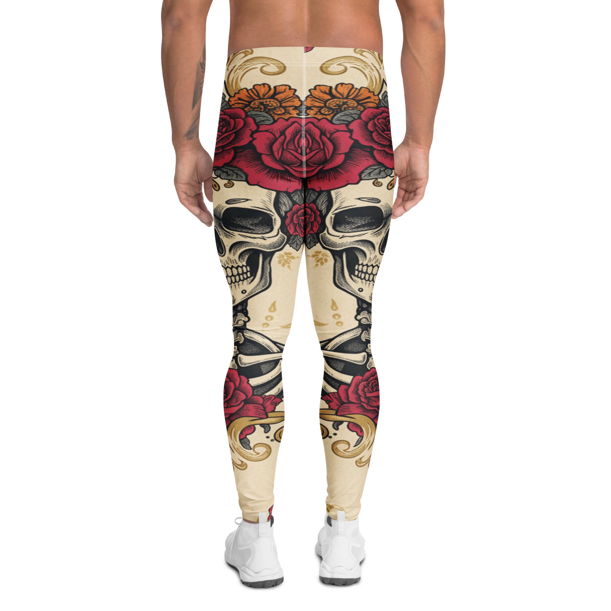 La Catrina Floral Crown Meggings | GearBunch