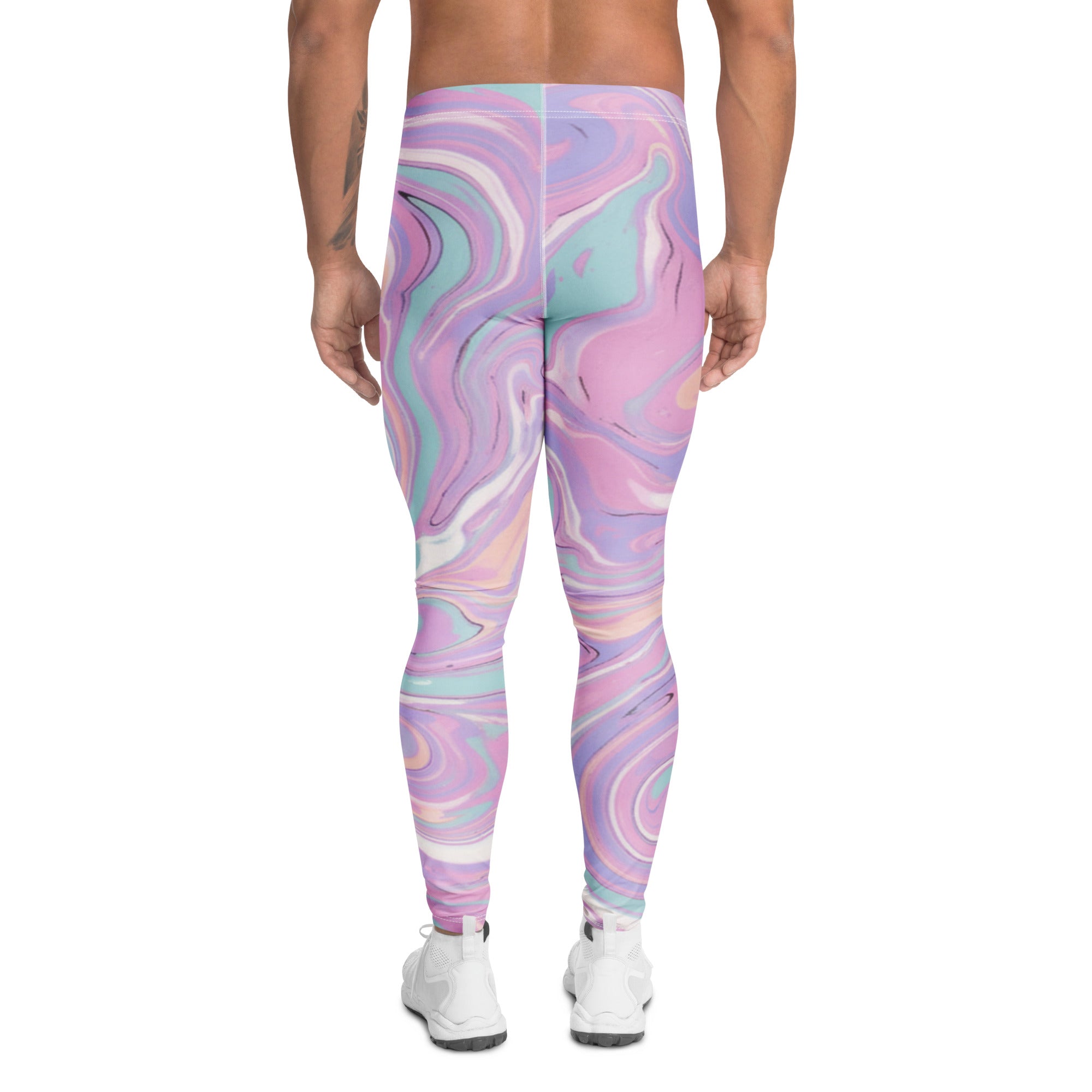 Liquid Marble Cotton Candy Meggings | GearBunch
