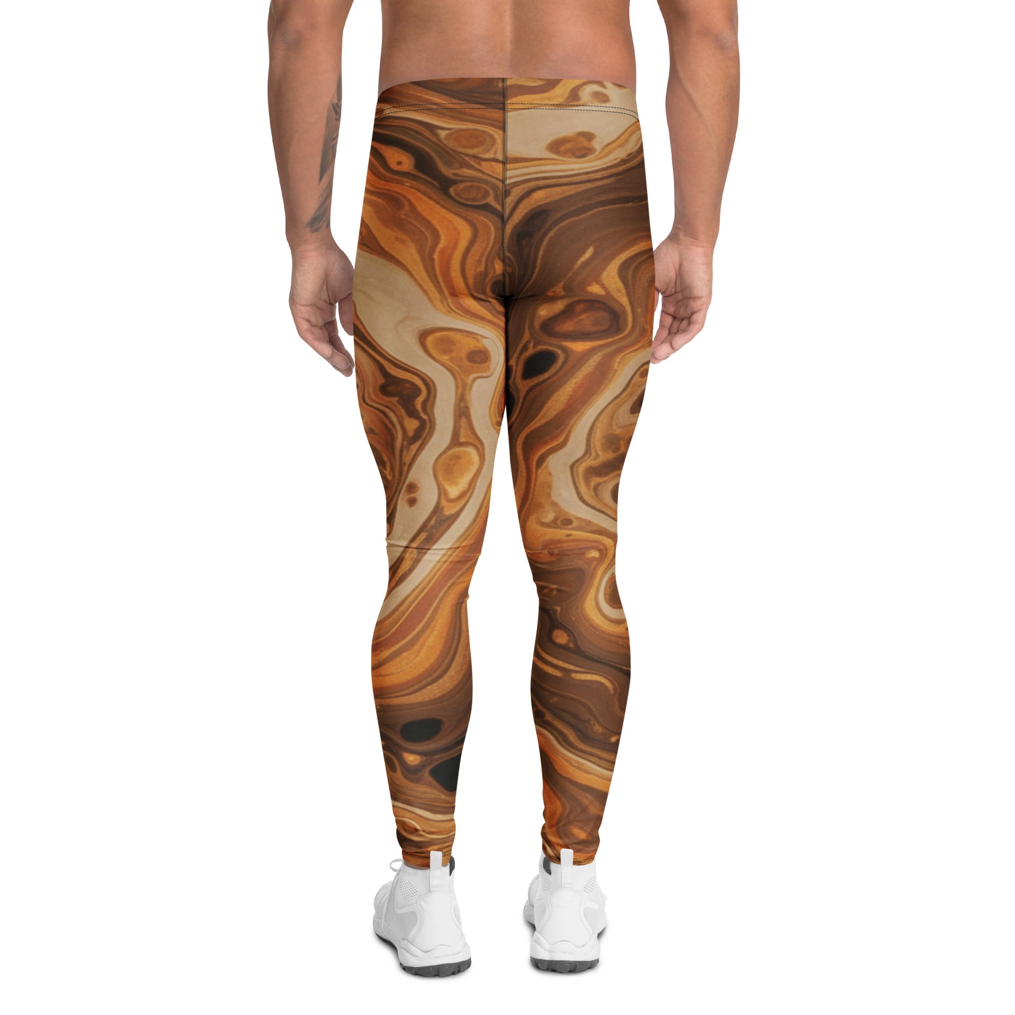 Liquid Marble Earth Agate Meggings | GearBunch