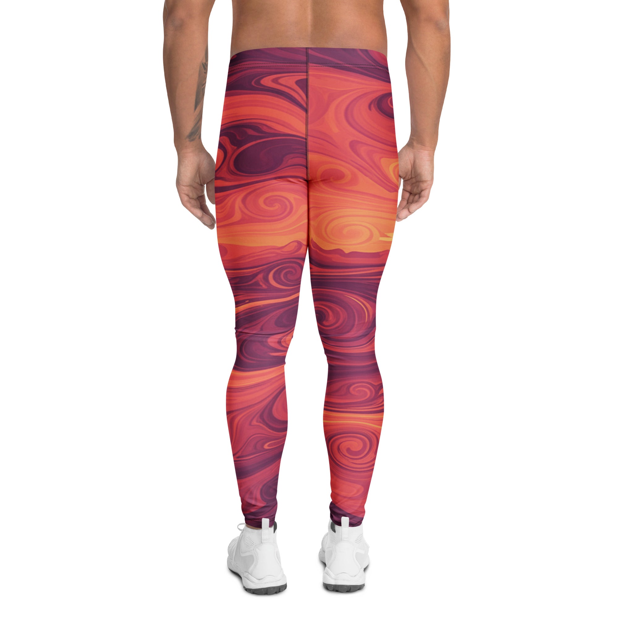Liquid Marble Sunset Horizon Meggings | GearBunch