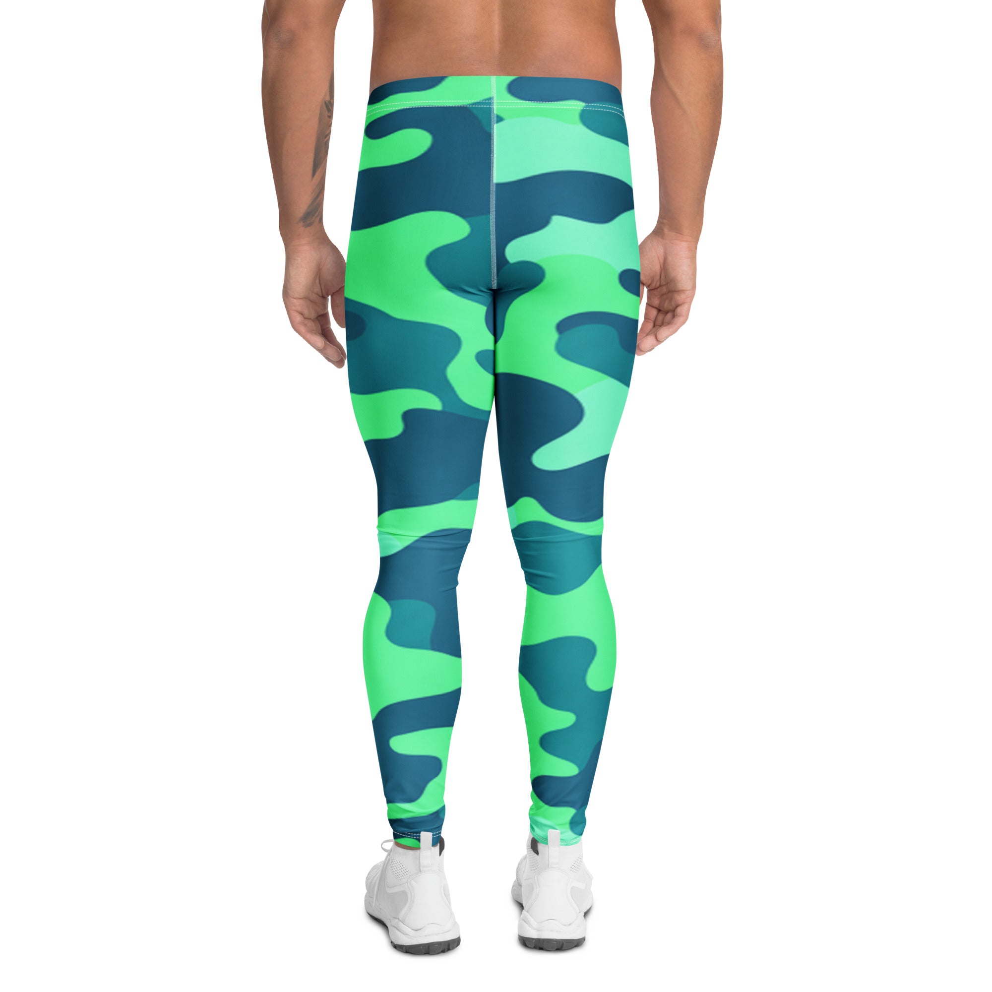Ocean Teal Camo Meggings | GearBunch