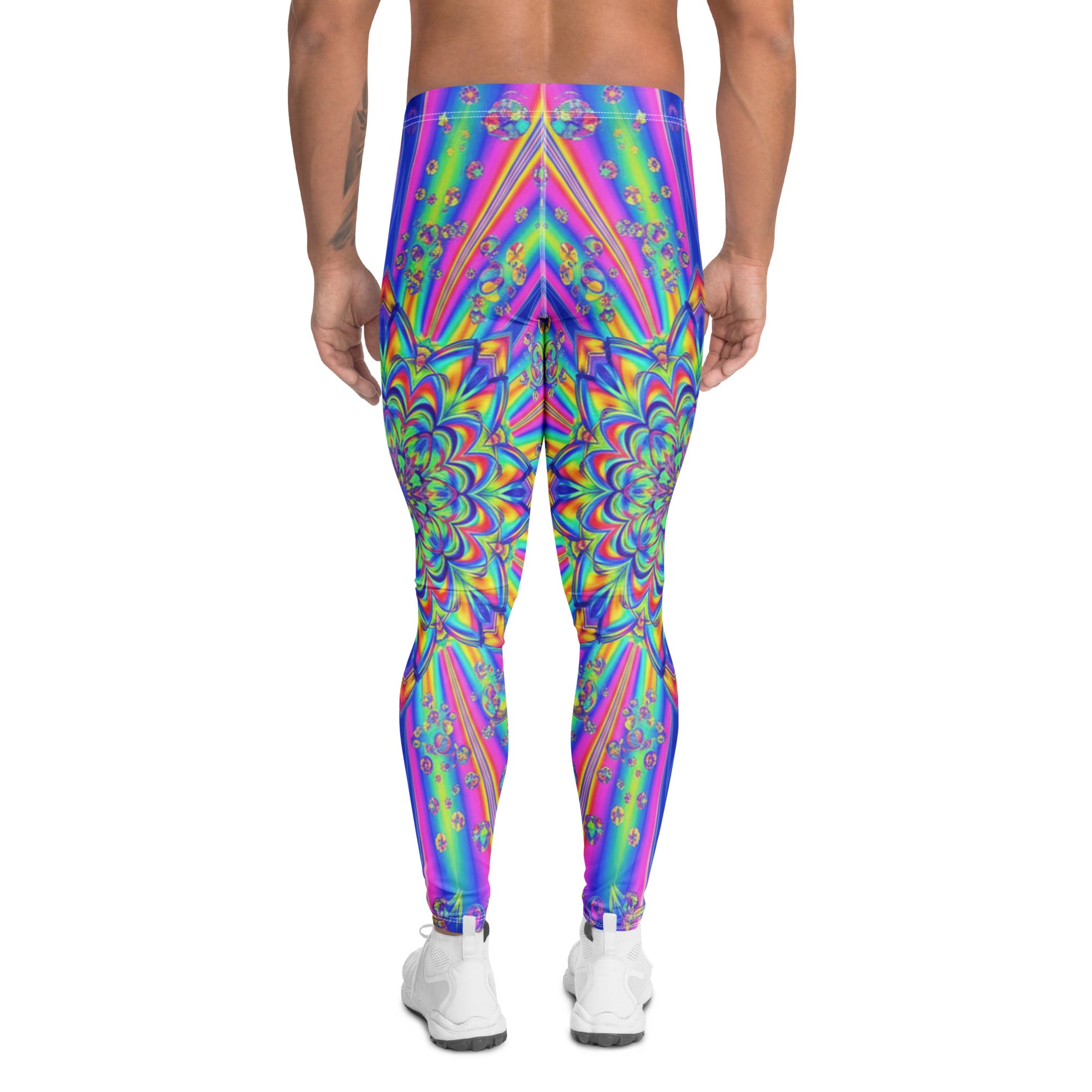Psychedelic Chrome Spectrum Meggings | GearBunch