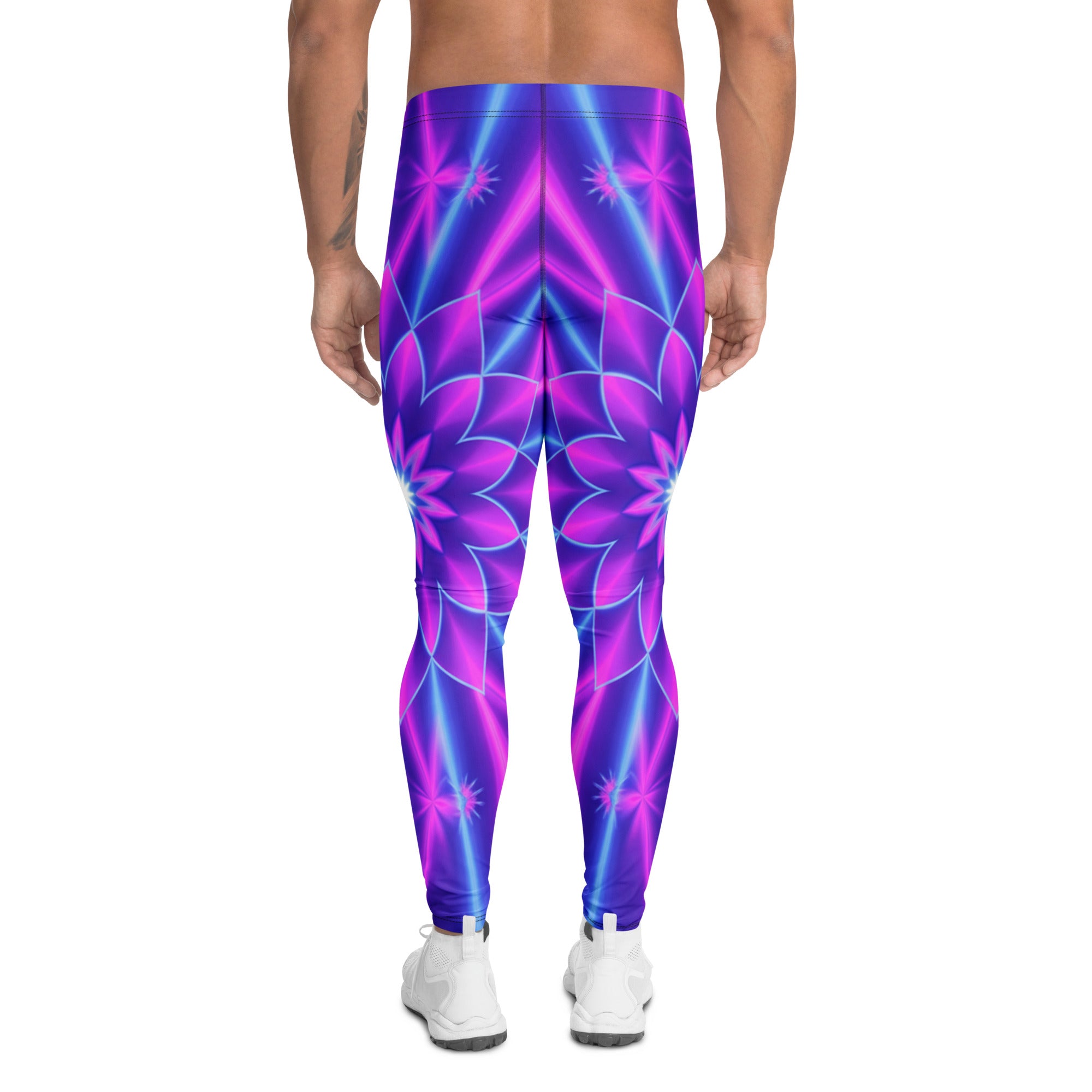 Psychedelic Cosmic Violet Meggings | GearBunch