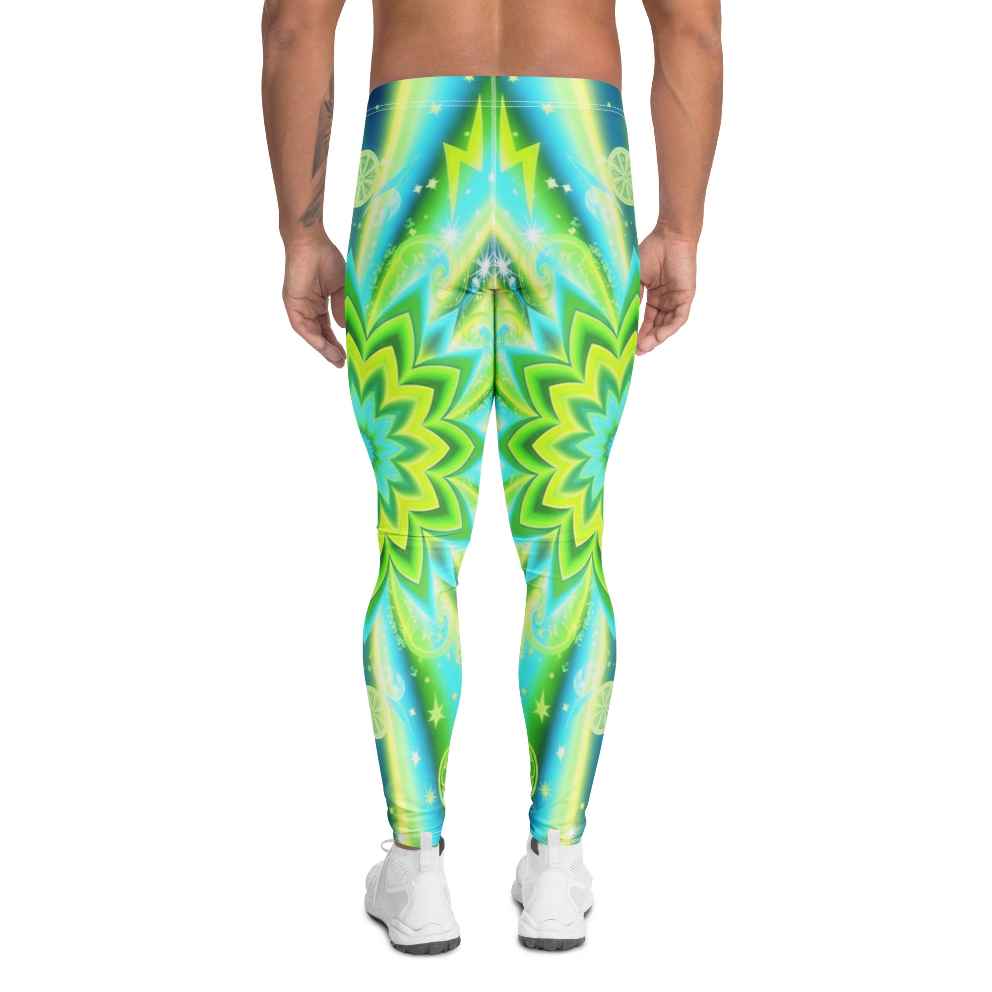Psychedelic Lemon Zap Meggings | GearBunch