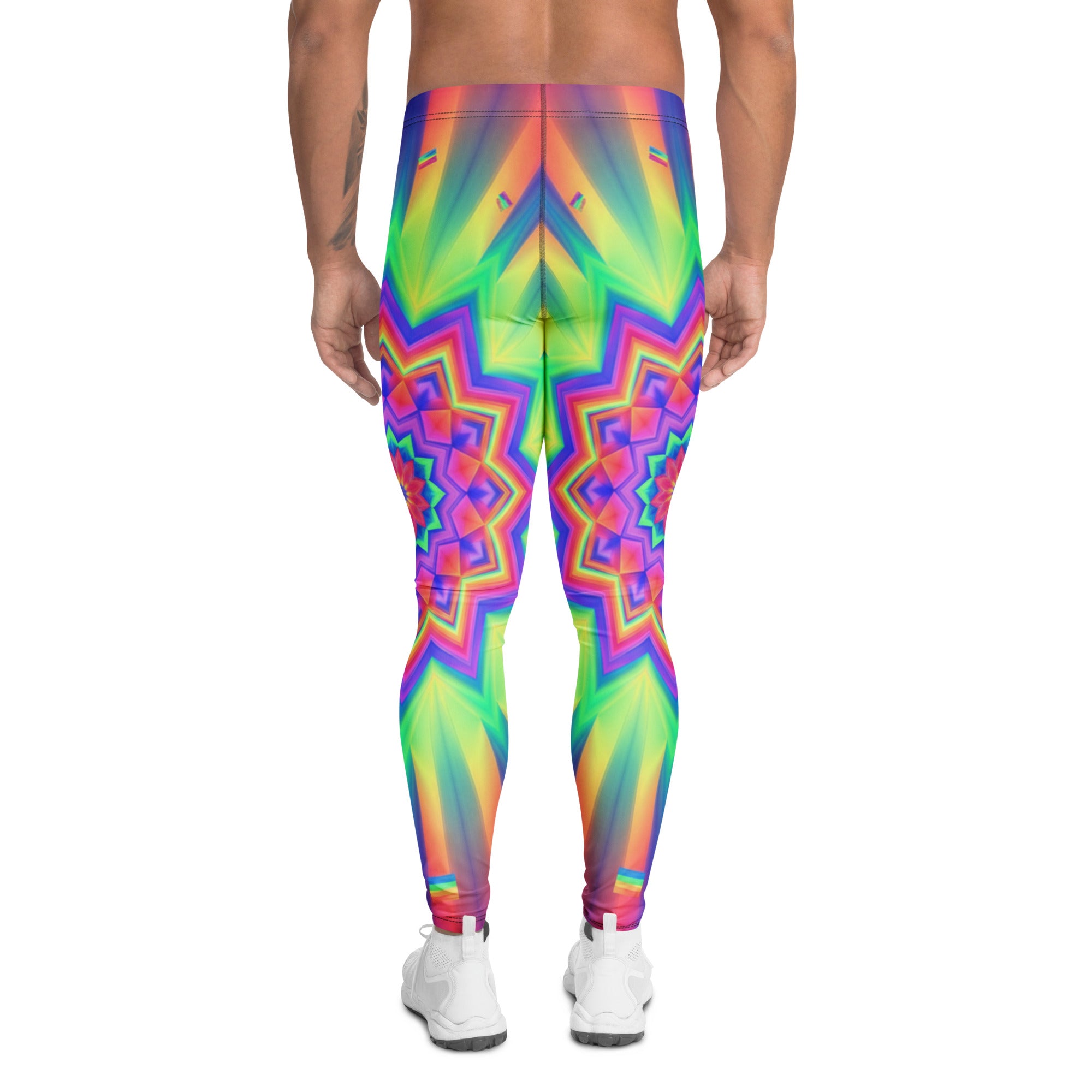 Psychedelic Starburst Prism Meggings | GearBunch