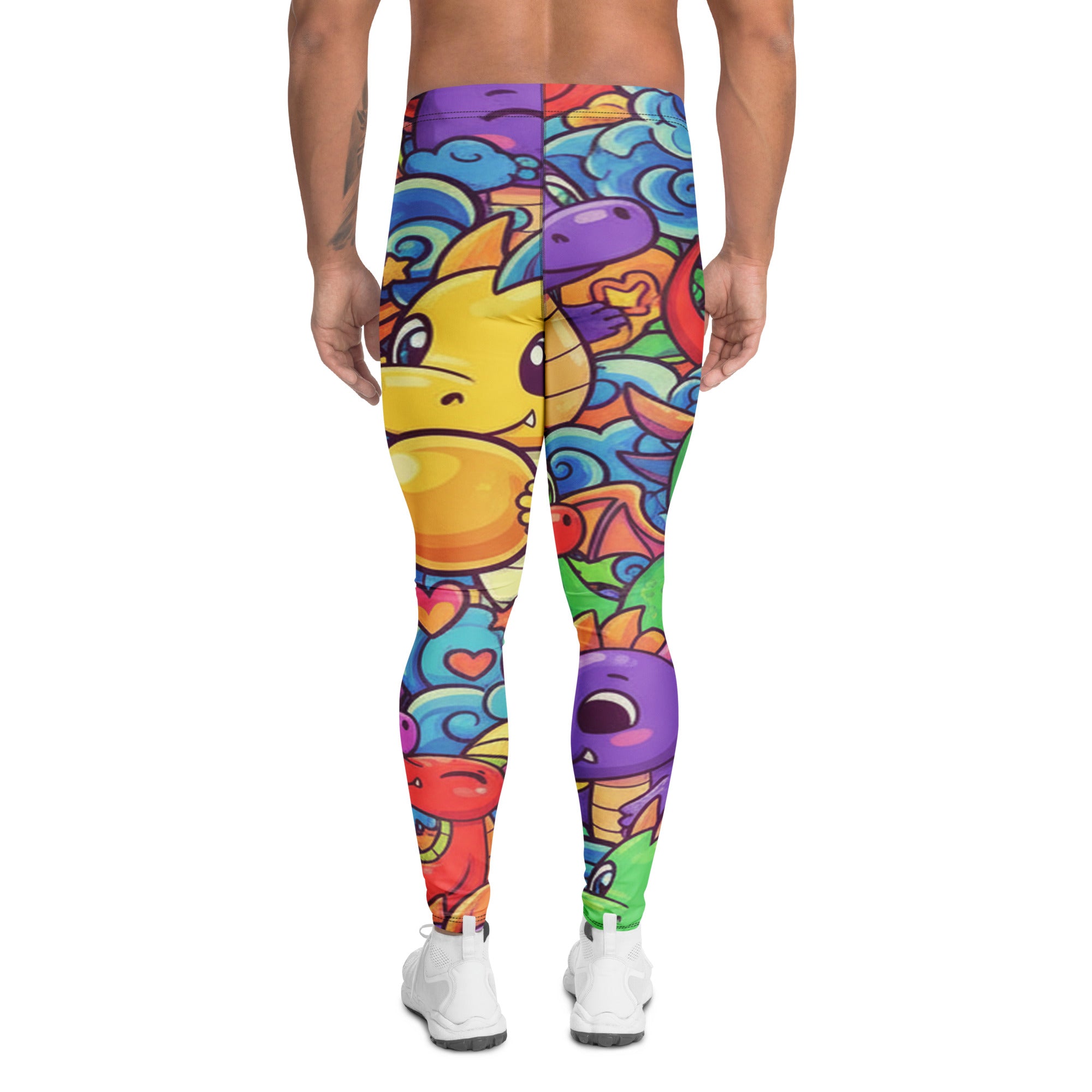 Vibrant Dragon Fantasy Meggings | GearBunch