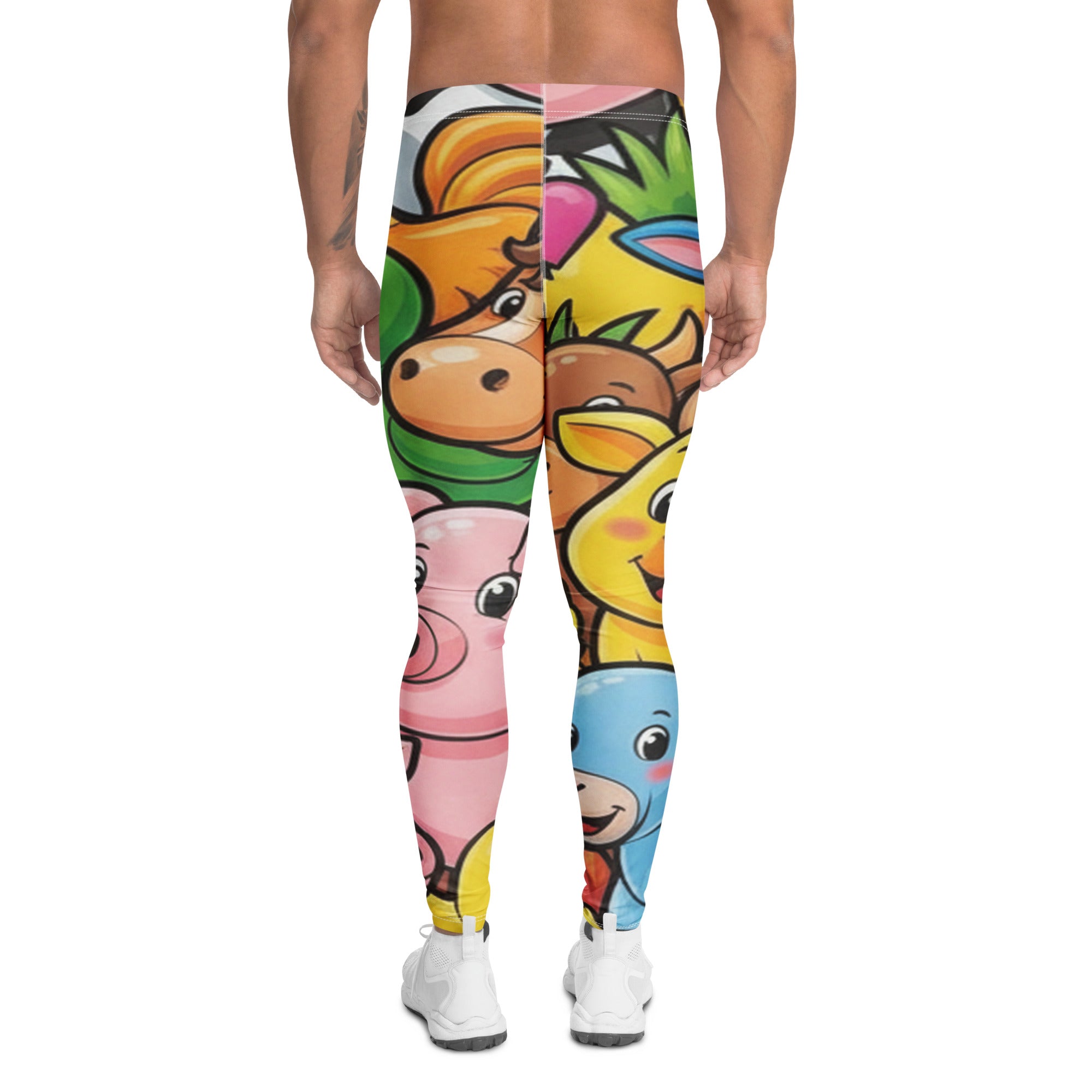 Vibrant Farm Animals Meggings | GearBunch