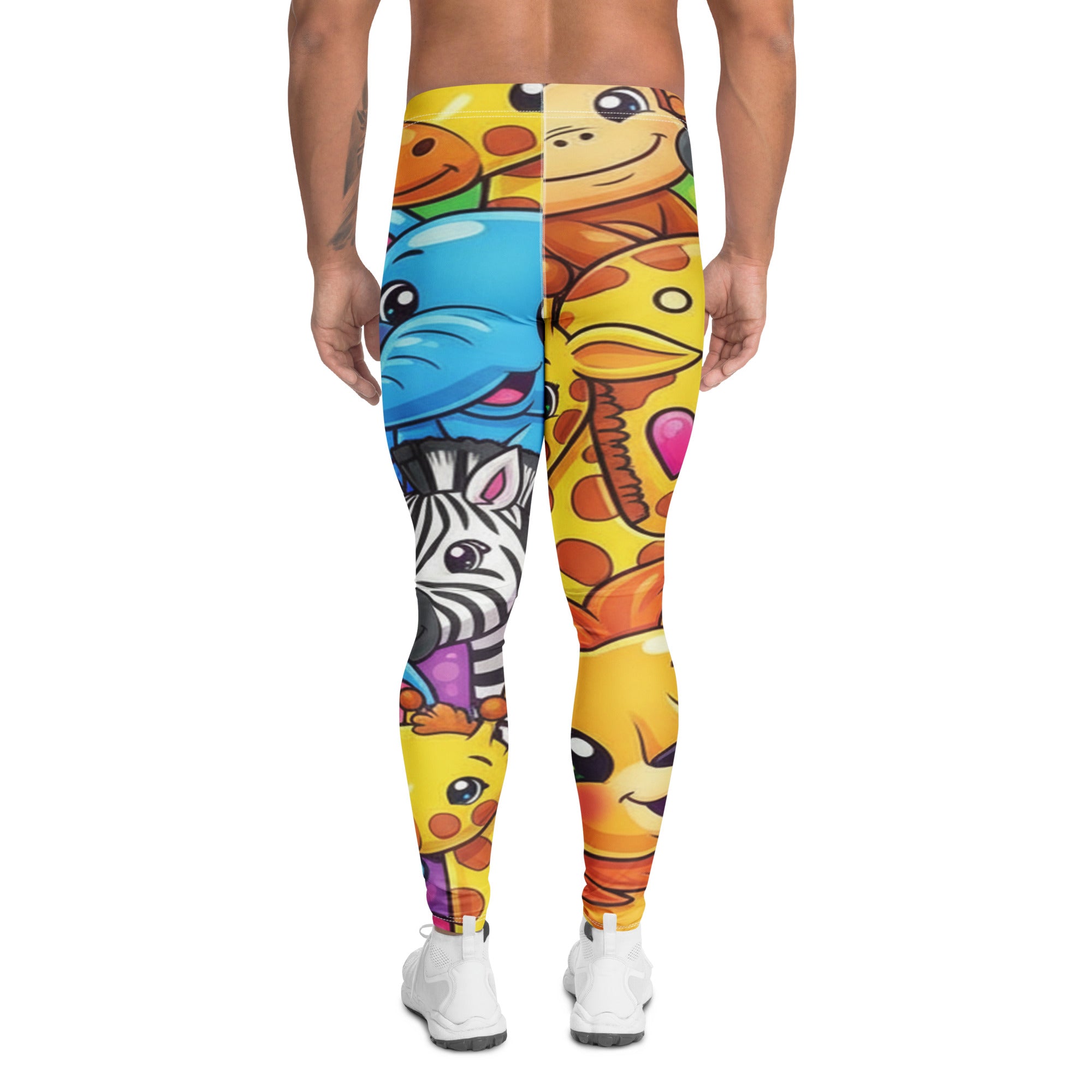 Vibrant Jungle Safari Meggings | GearBunch