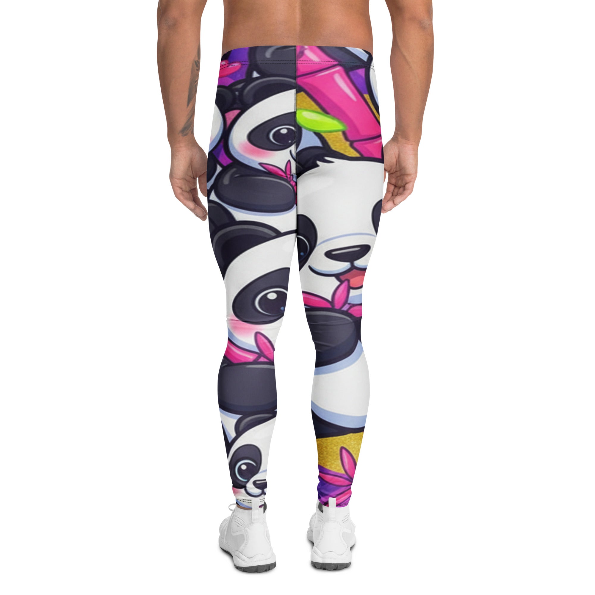 Vibrant Panda Party Meggings | GearBunch