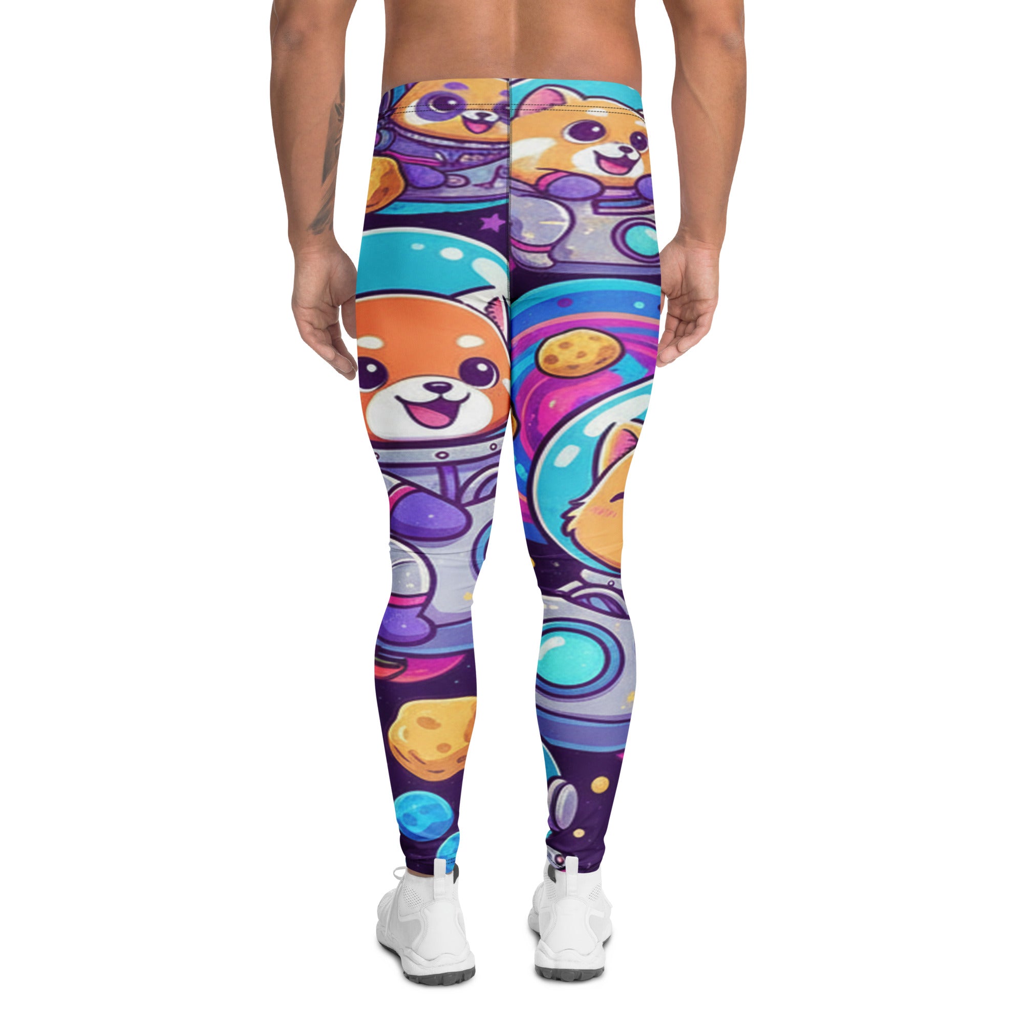 Vibrant Space Animals Meggings | GearBunch