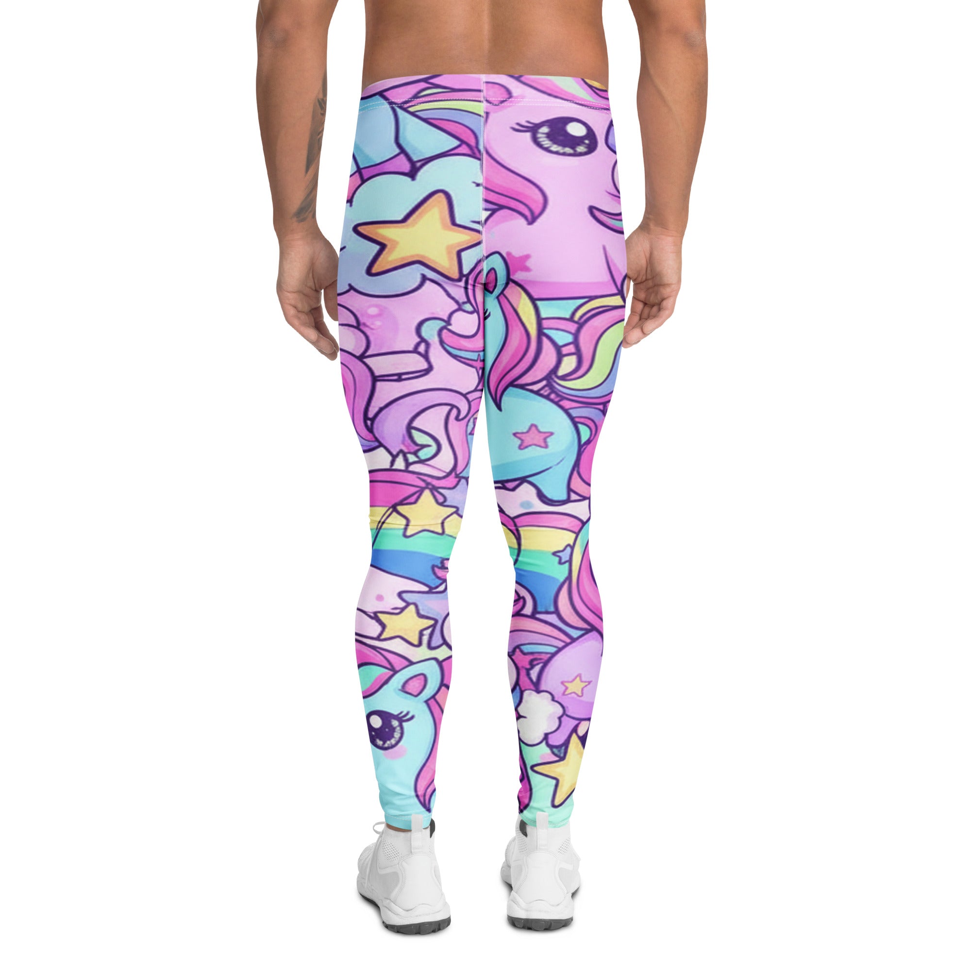 Vibrant Unicorn Rainbow Party Meggings | GearBunch