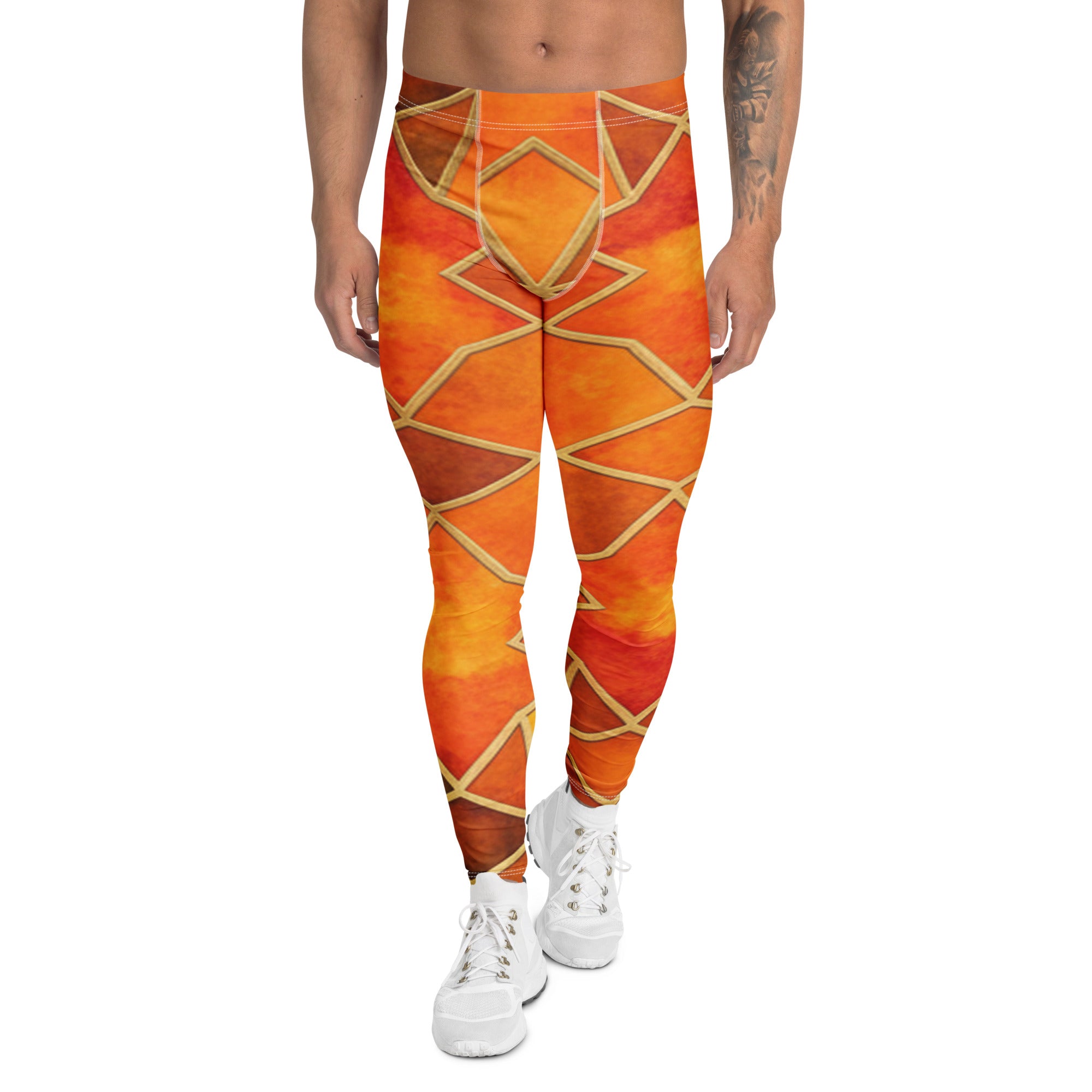 Autumn Spice Watercolour Meggings | GearBunch