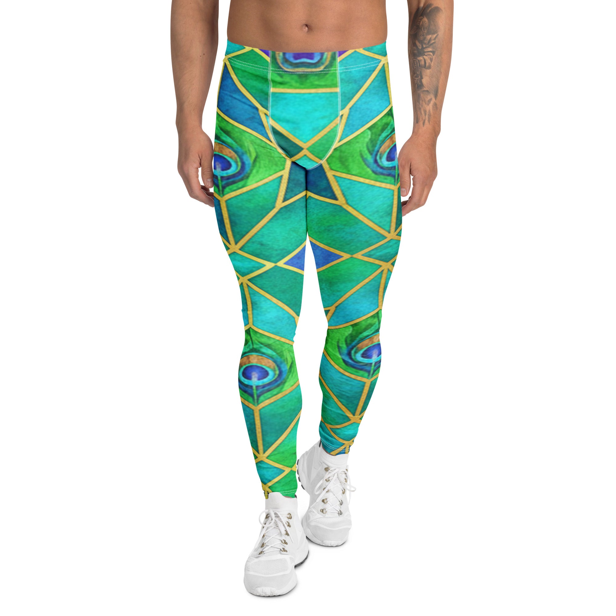 Arabic Peacock Plume Meggings | GearBunch