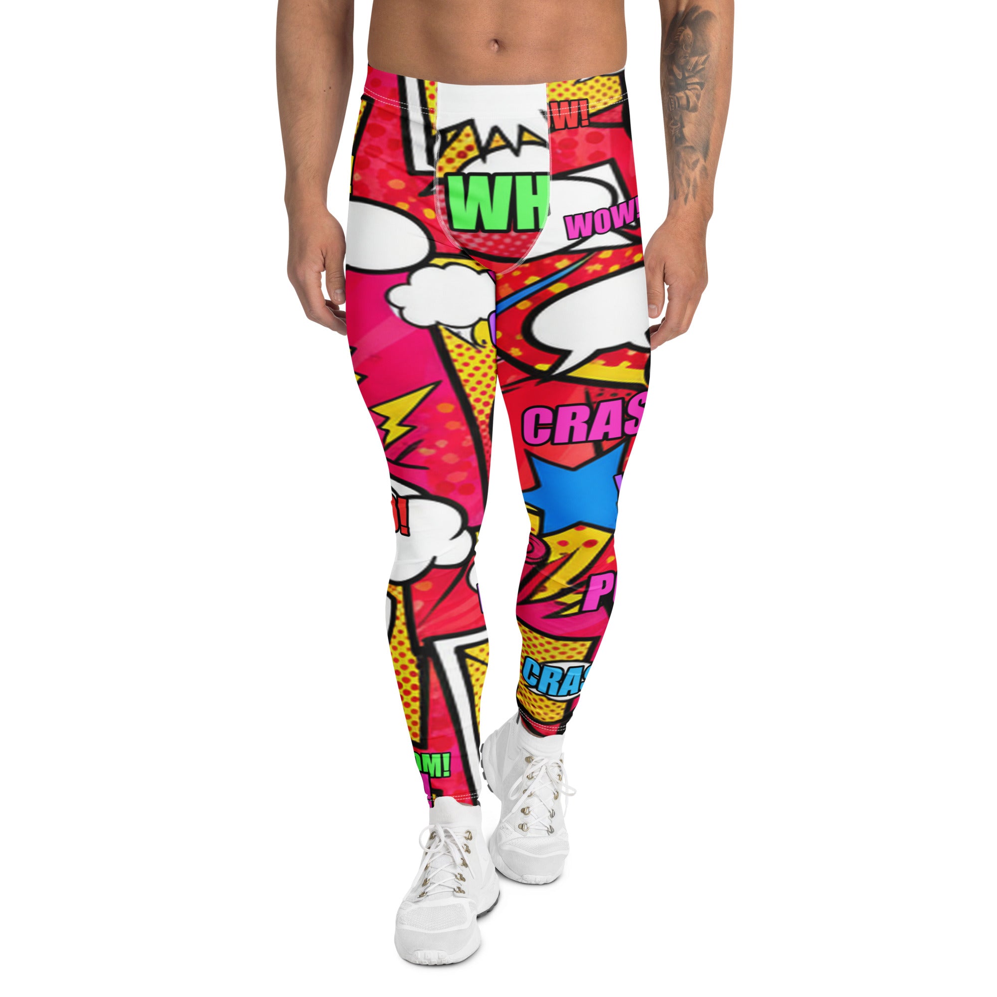 Comic Pop Retro Red Meggings | GearBunch