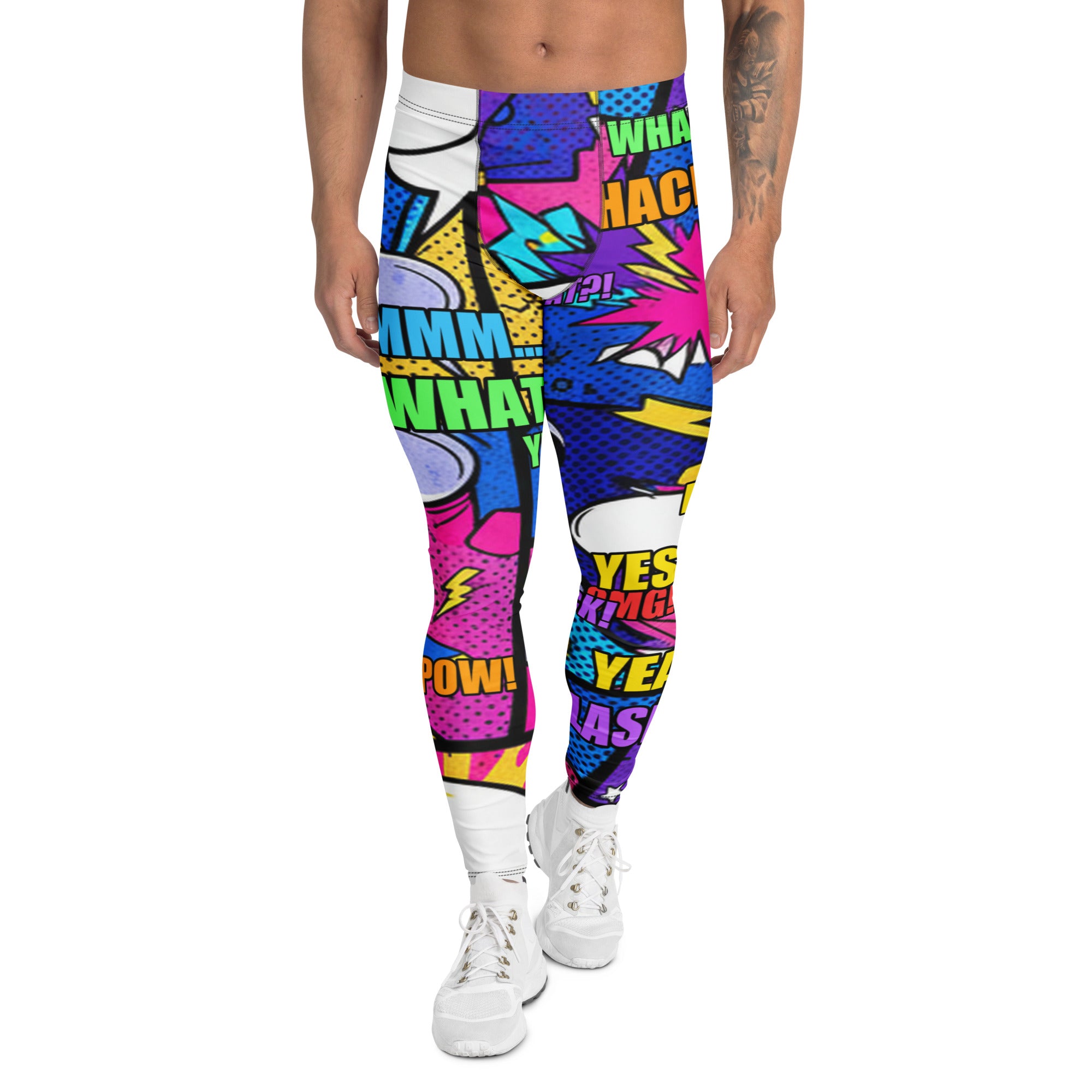 Comic Strip Cosmic Boom Meggings | GearBunch