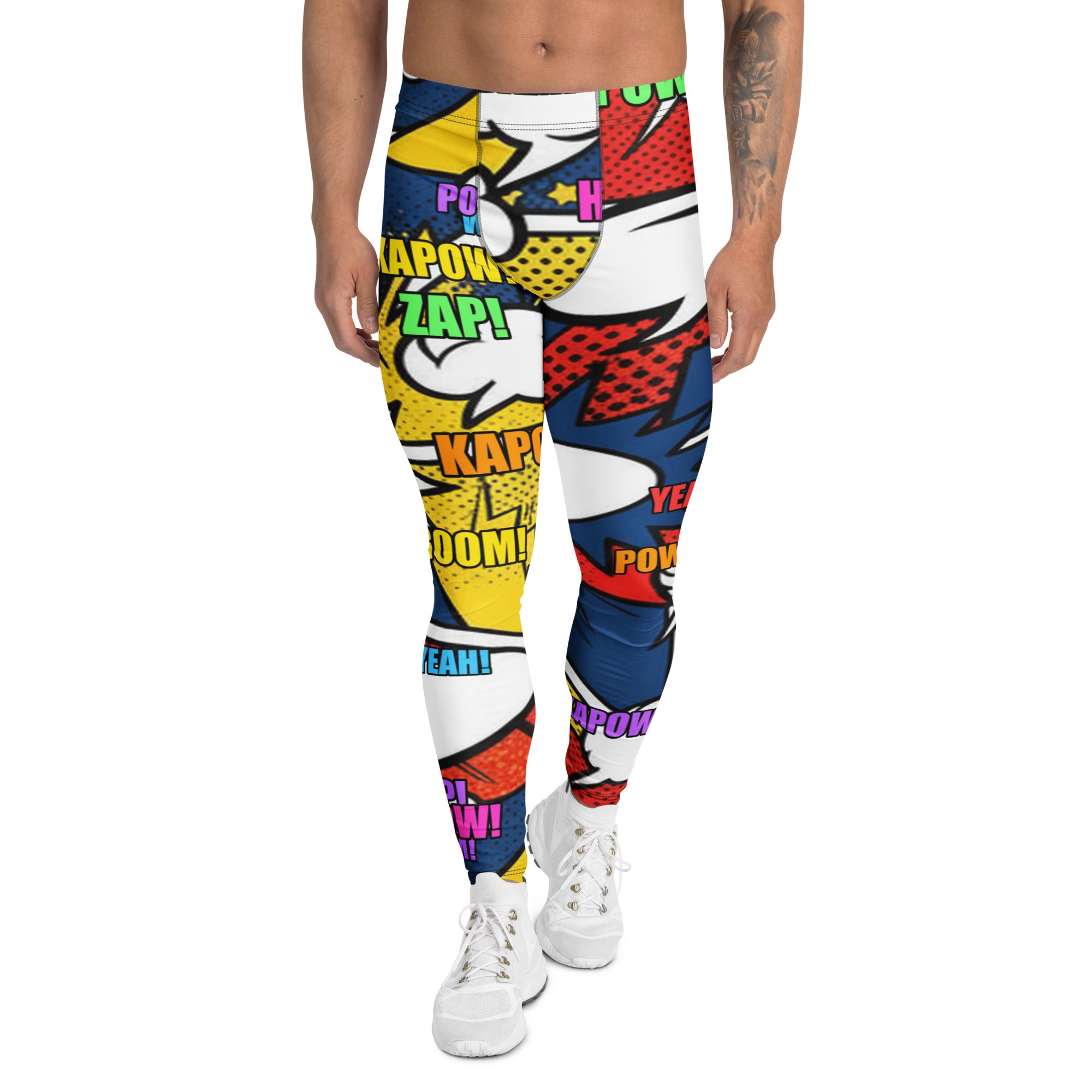 Comic Strip Thunder Punch Meggings | GearBunch