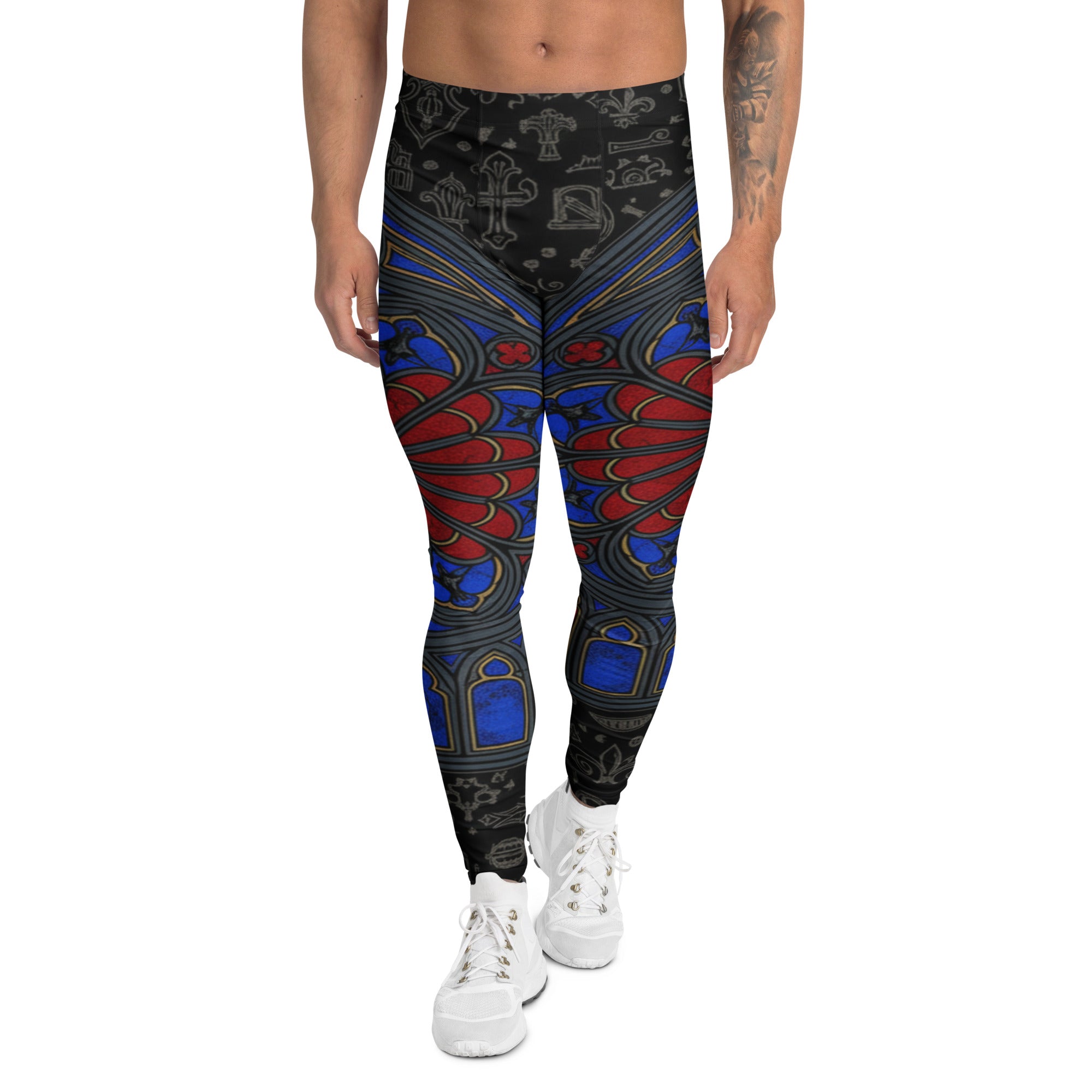 Gothic Cathedral Stained Glass Meggings | GearBunch