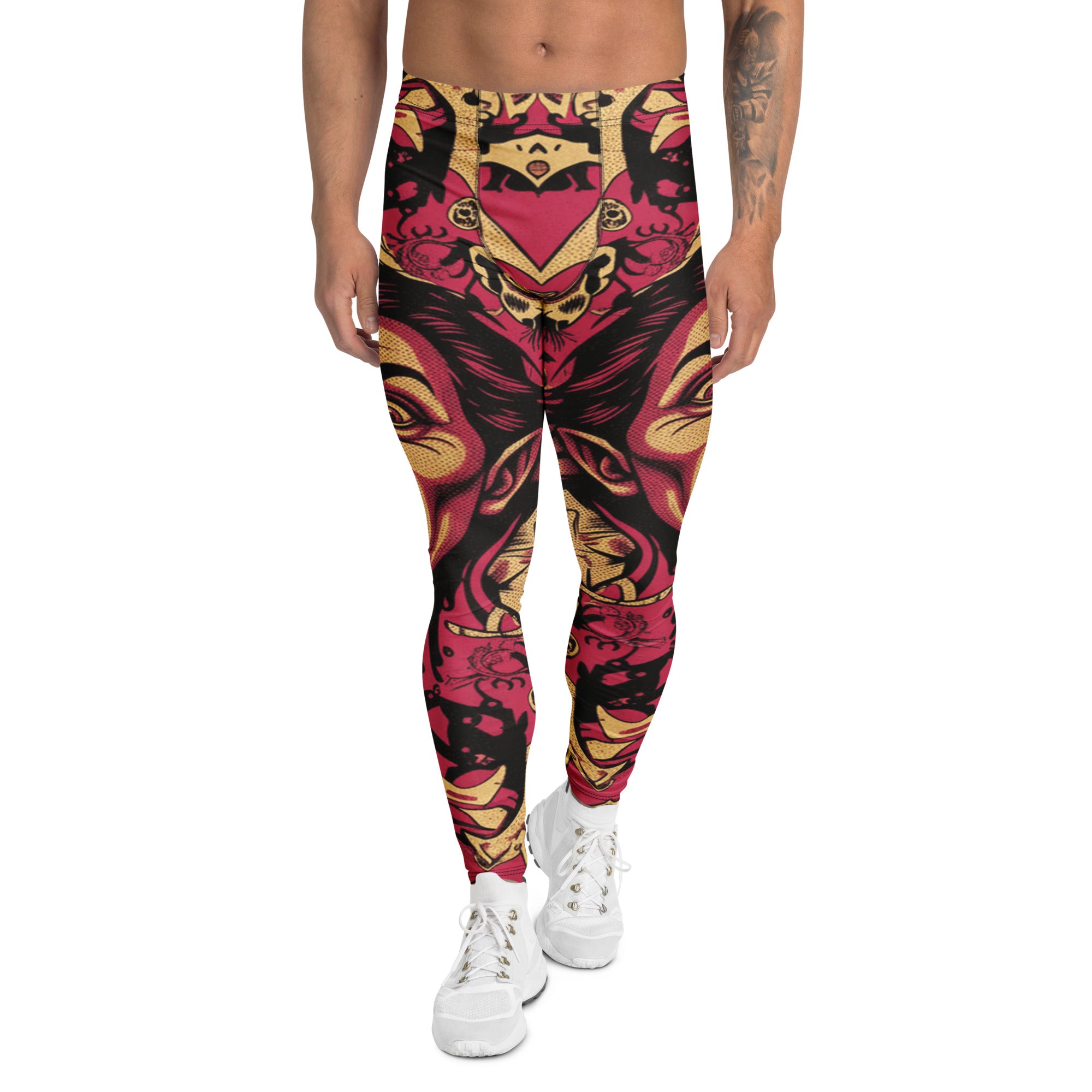 Hammer Horror Poster Collage Meggings | GearBunch