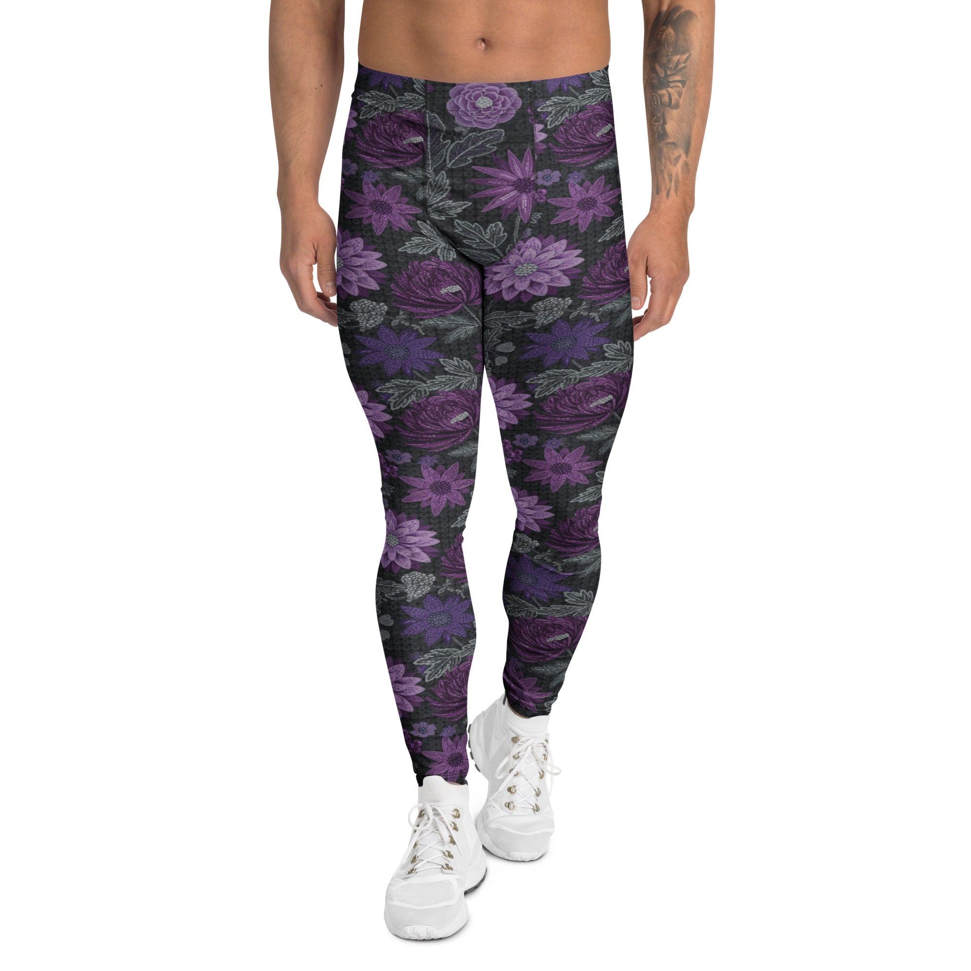 Jewel Paillette Orchid Meggings | GearBunch