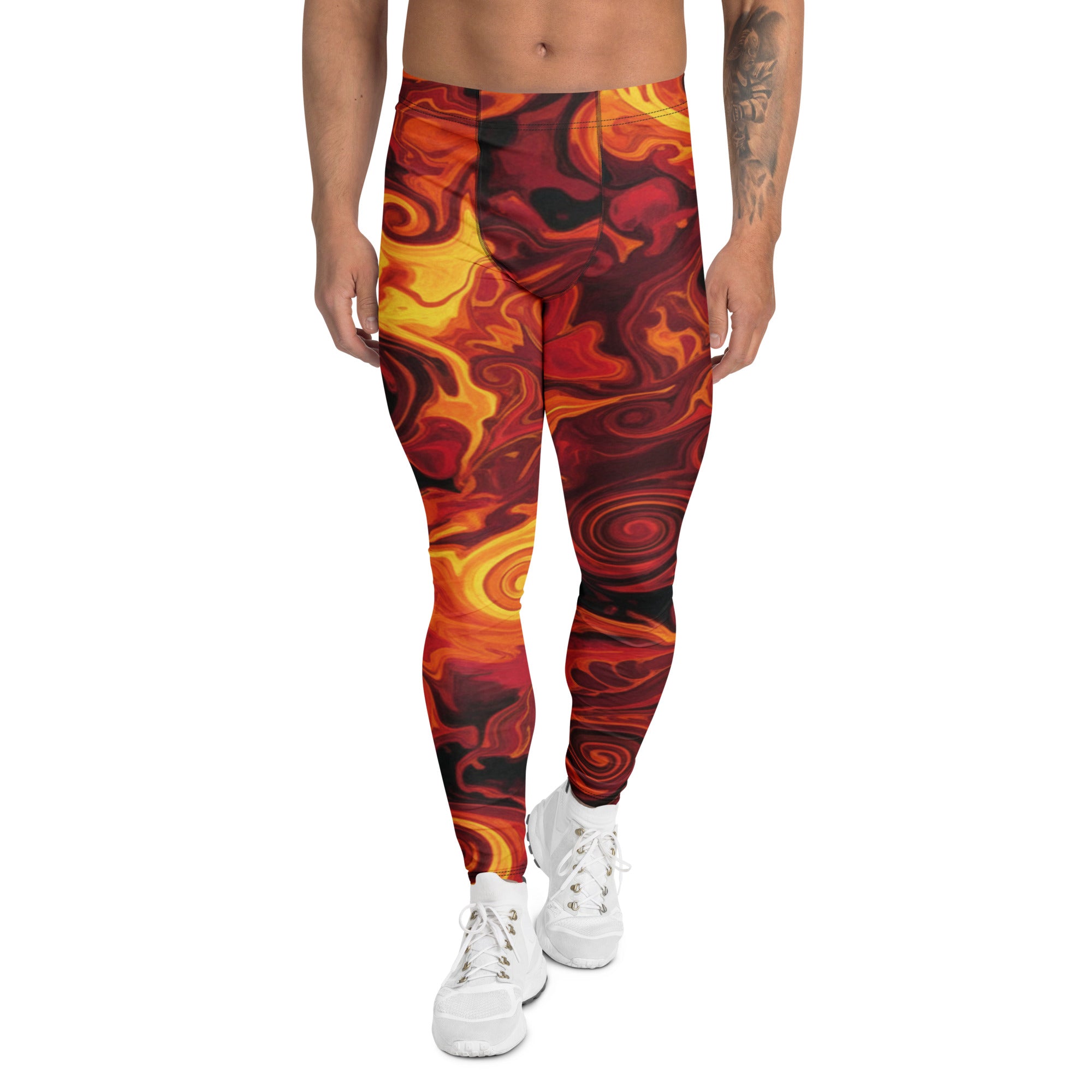 Liquid Marble Lava Flow Meggings | GearBunch