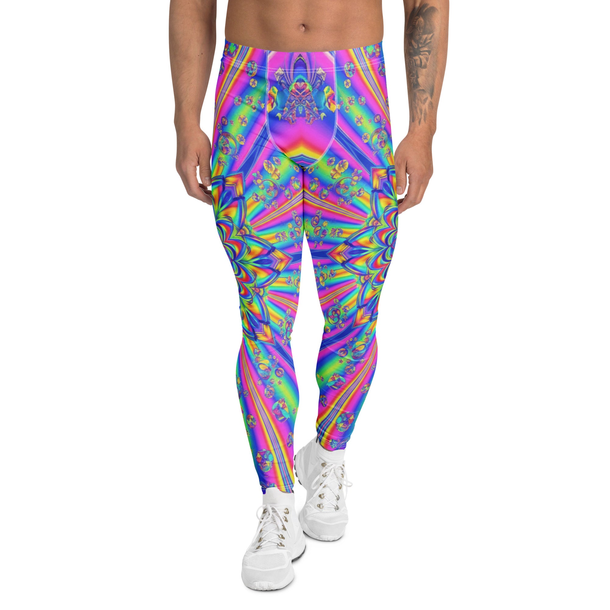 Psychedelic Chrome Spectrum Meggings | GearBunch