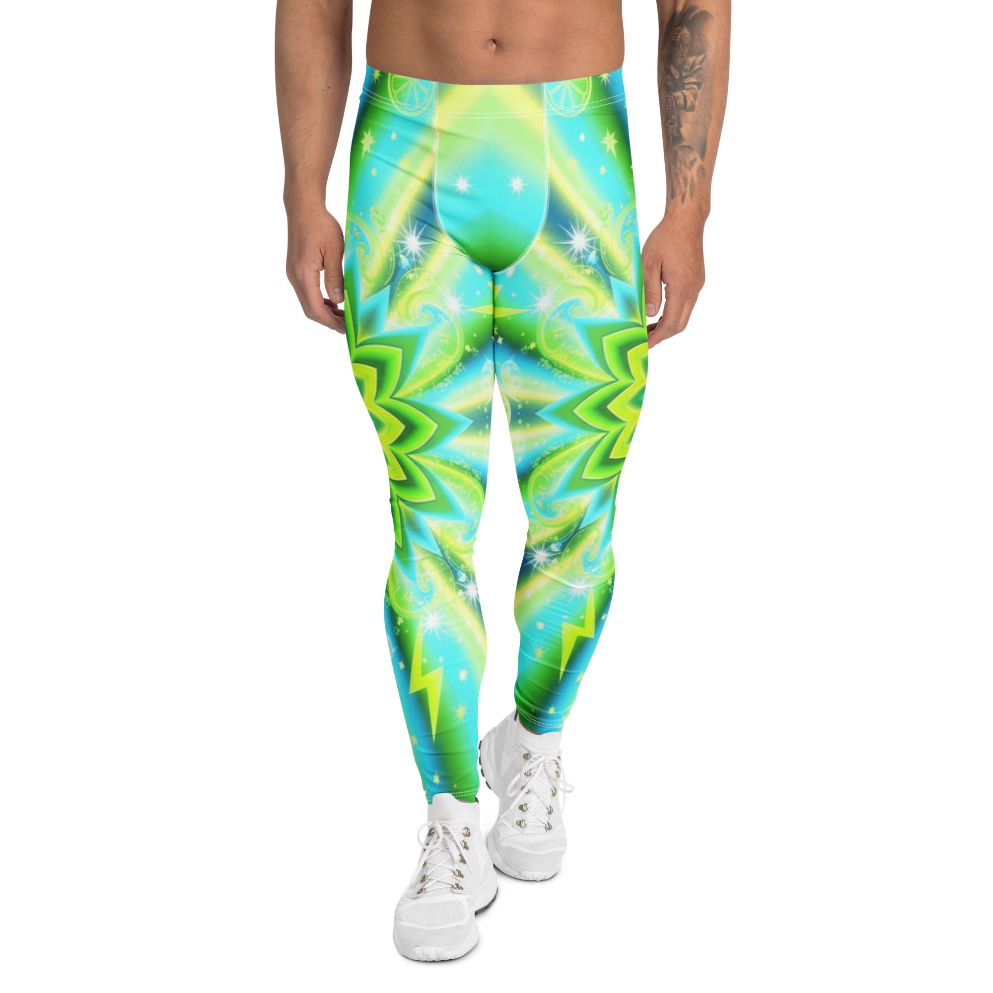 Psychedelic Lemon Zap Meggings | GearBunch