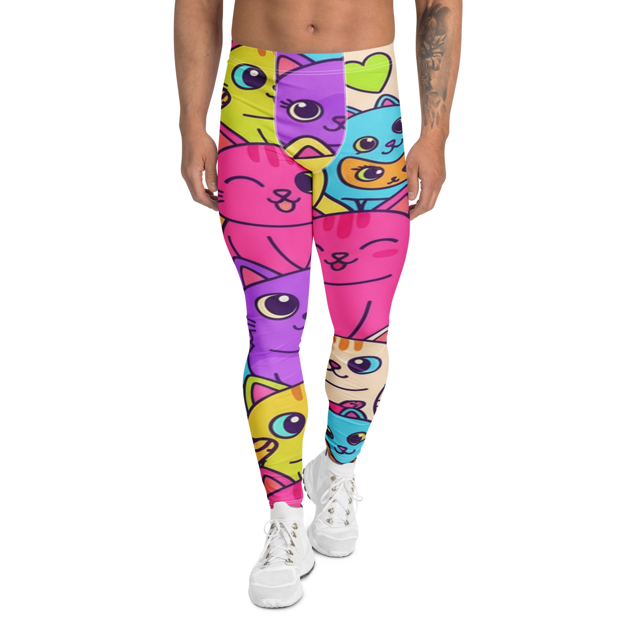 Vibrant Cats Everywhere Meggings | GearBunch