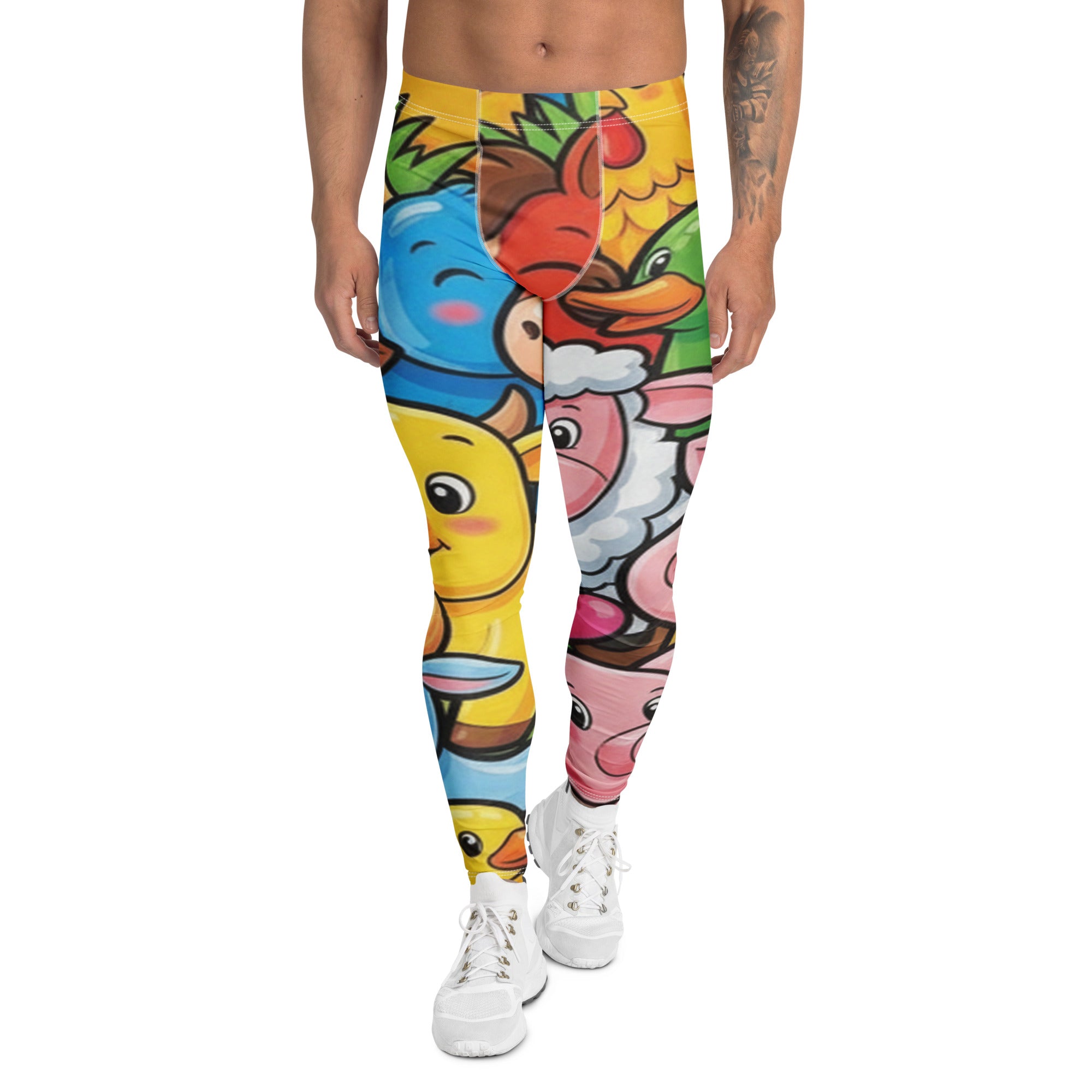 Vibrant Farm Animals Meggings | GearBunch