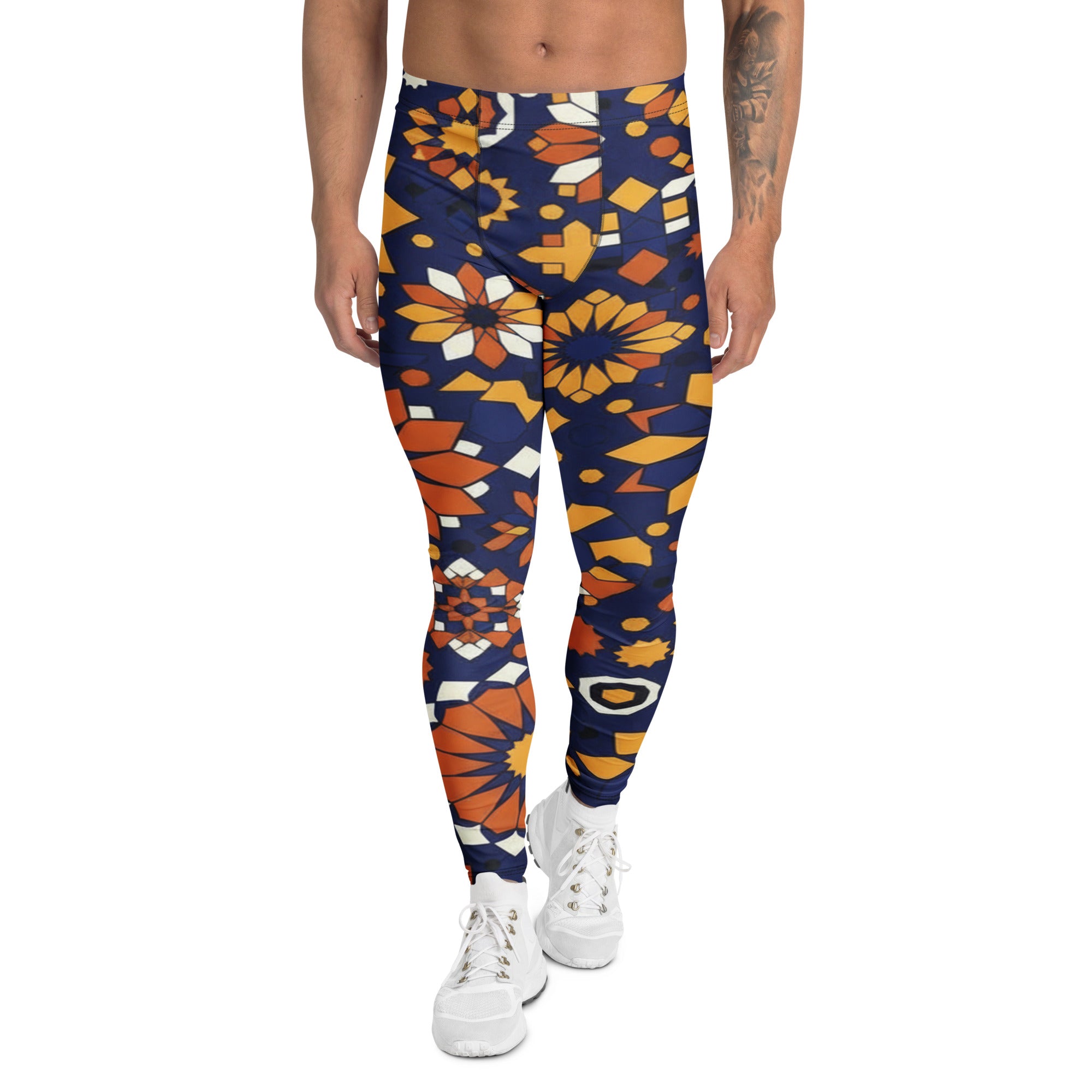 Zellige Indigo Saffron Meggings | GearBunch