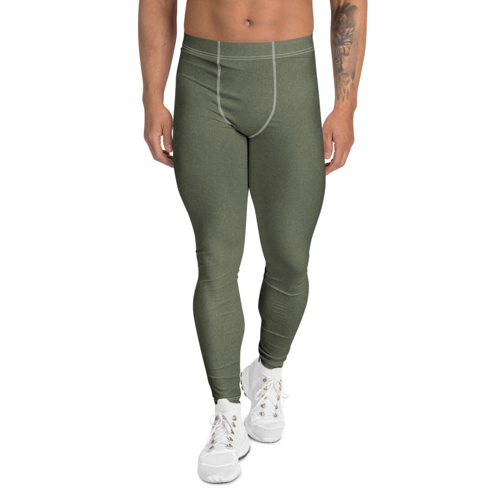 Solid leggings front view | GearBunch