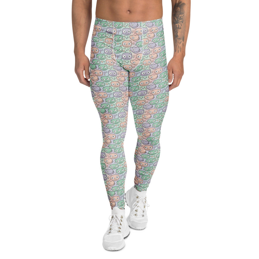 Solid leggings front view | GearBunch