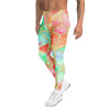 Men's coral reef printed meggings front view