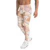 Men's watercolour rose quartz meggings front view