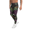 Men's deadly nightshade printed meggings front view