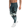 Men's haunted forest silhouette meggings front view