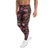 Men's midnight peony meggings front view