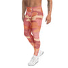 Men's rose gold camo meggings front view