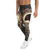 Men's victorian mourning lace meggings front view