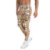 Men's blush gold zellige meggings front view