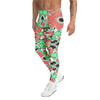 Men's zellige coral mint meggings front view