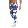 Men's zellige midnight blue meggings front view