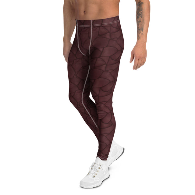 Oxblood Faux Leather Meggings