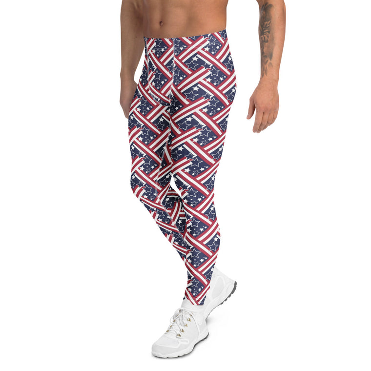 Stars and Stripes Geometric Meggings