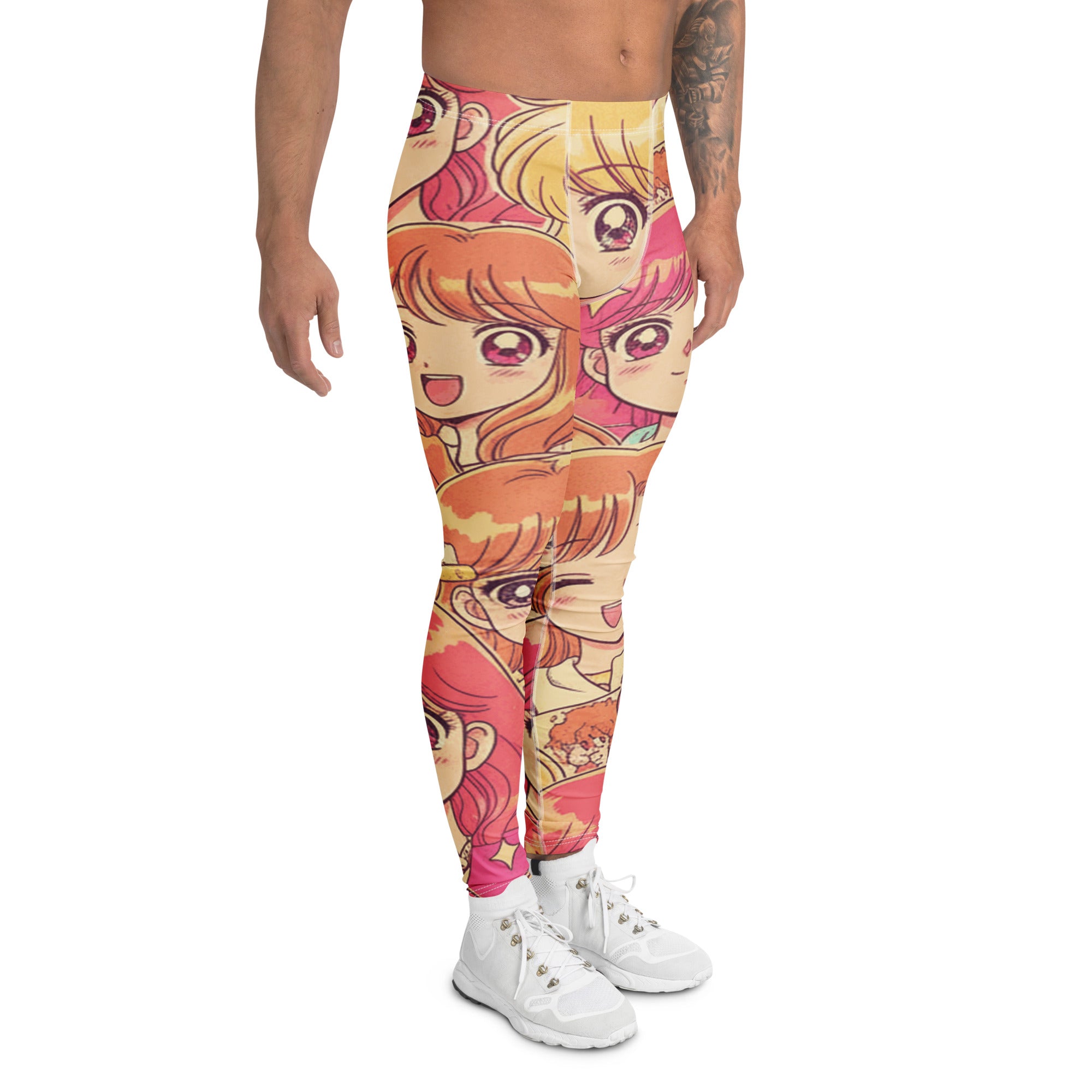 Anime Collage Retro Shojo Meggings | GearBunch