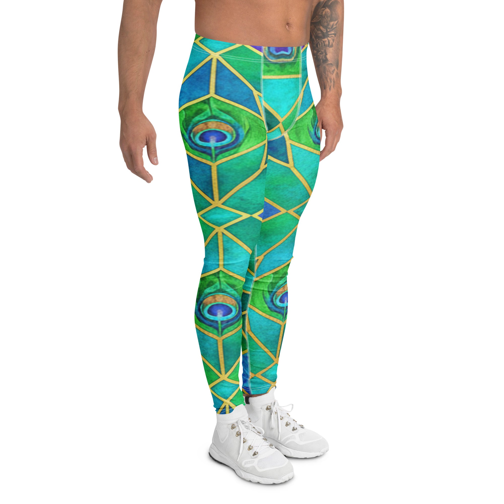 Arabic Peacock Plume Meggings | GearBunch