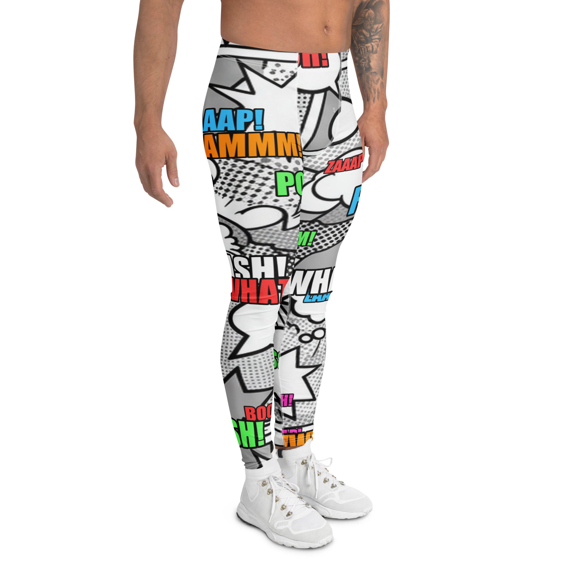 Comic Pop Monochrome Meggings | GearBunch