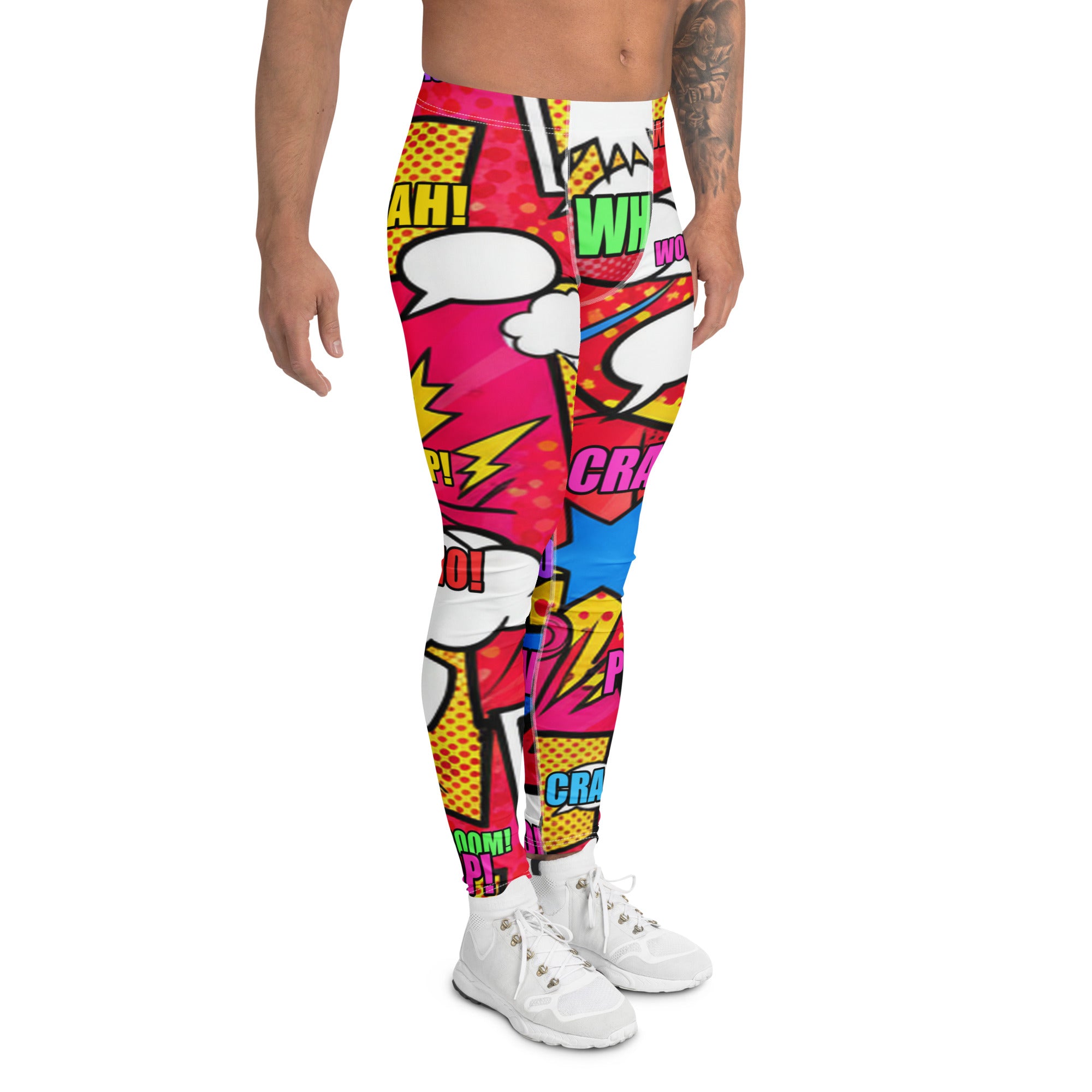 Comic Pop Retro Red Meggings | GearBunch