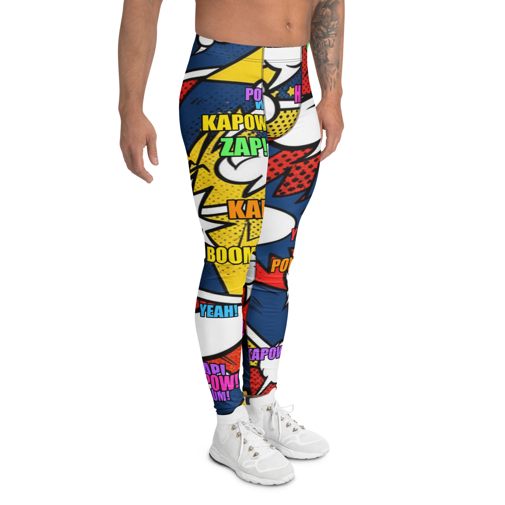 Comic Strip Thunder Punch Meggings | GearBunch